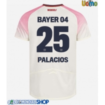 Maglie da calcio Bayer Leverkusen Exequiel Palacios #25 Seconda Maglia 2025-26 Manica Corta